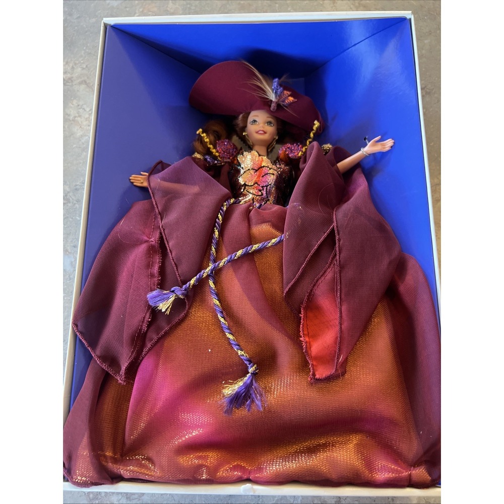 1995 Barbie Autumn Glory Enchanted Seasons Collection Doll Mattel